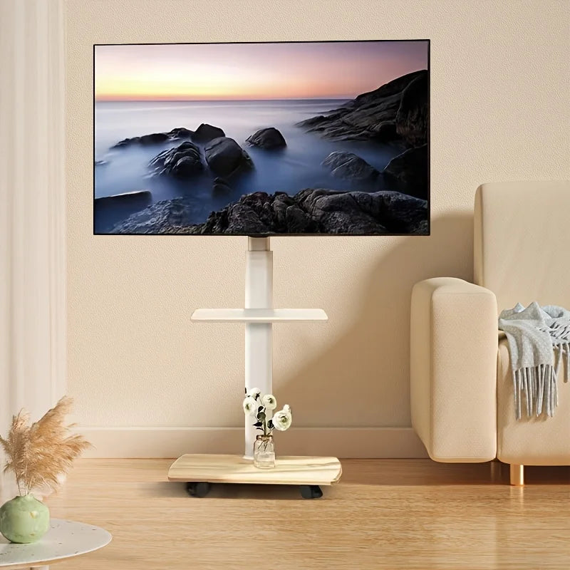 Support TV roulettes design