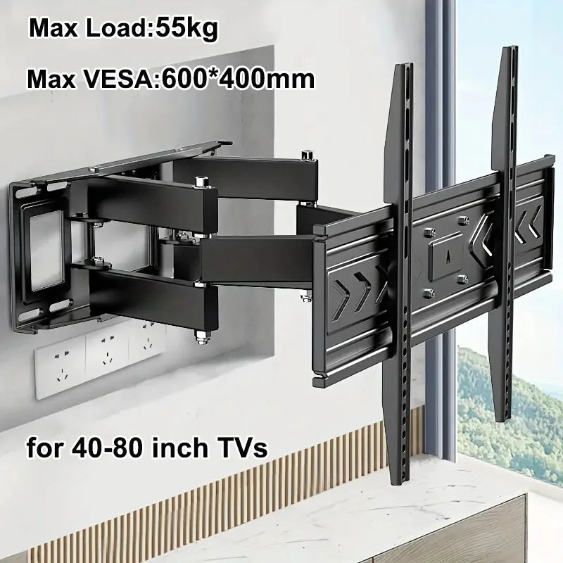 Support TV orientable et inclinable