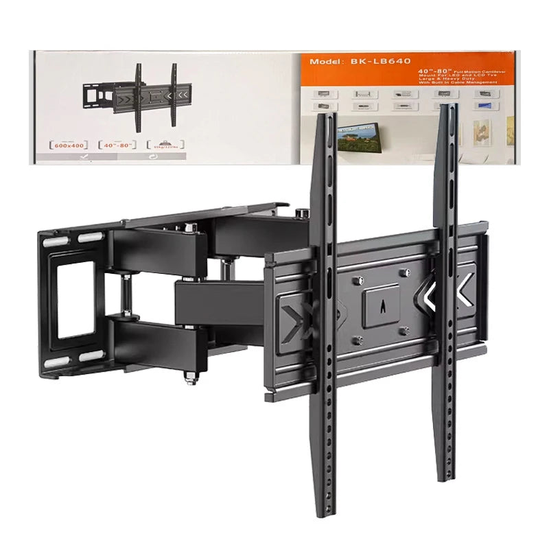 Support TV orientable et inclinable
