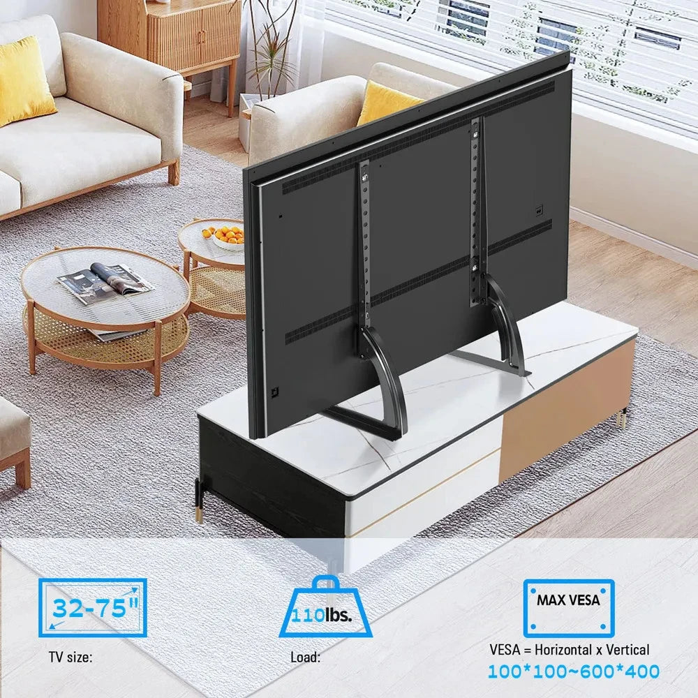 Support TV à poser sur meuble