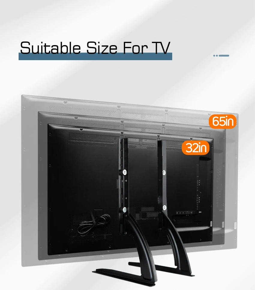 Support TV à poser sur meuble
